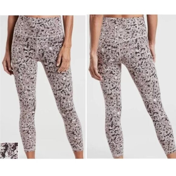 Athleta Elation Textured 7/8 Leggings - S - Picture 1 of 7